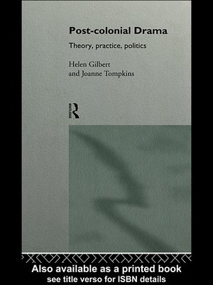 cover image of Post-Colonial Drama